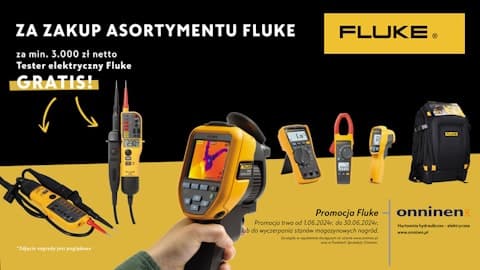 Promocja Fluke - Tester elektryczny Fluke gratis!