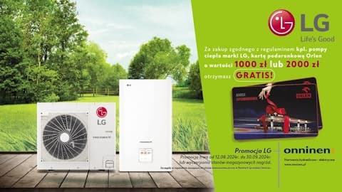 Promocja LG - Karta podarunkowa Orlen aż do 2000 zł gratis!