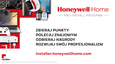Program lojalnościowy PRO-INSTALL Honeywell Home