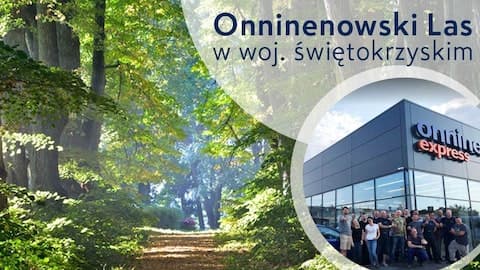 Onninenowski las na terenie województwa świętokrzyskiego