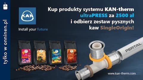Promocja onninen.pl KAN-therm ultraPRESS - zestaw kaw Single Origin Gratis!