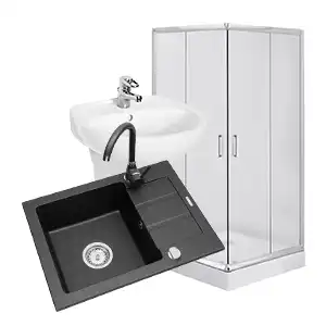 Łazienka i kuchnia Łazienka i kuchnia