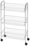 Niagara rack, 3 baskets, steel, chrome