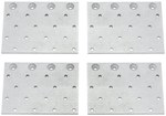 A set of mounting plates