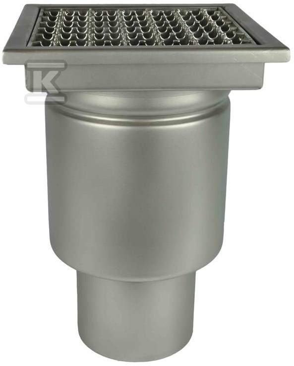 Professional vertical drain with square - 00.005110.21