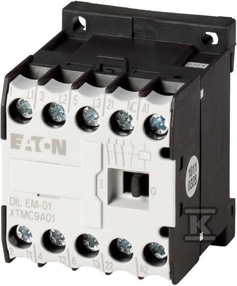 Contactor AC-3/I=9A P=4kW/ 0Z 1R - 010136