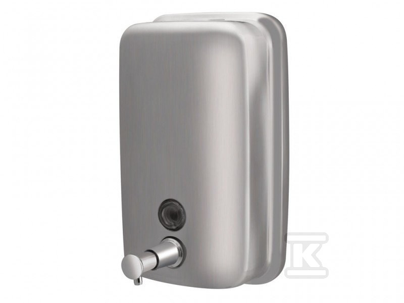 Soap dispenser 1L steel matt satin / - 01417