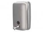 Soap dispenser 1L steel matt satin / nickel