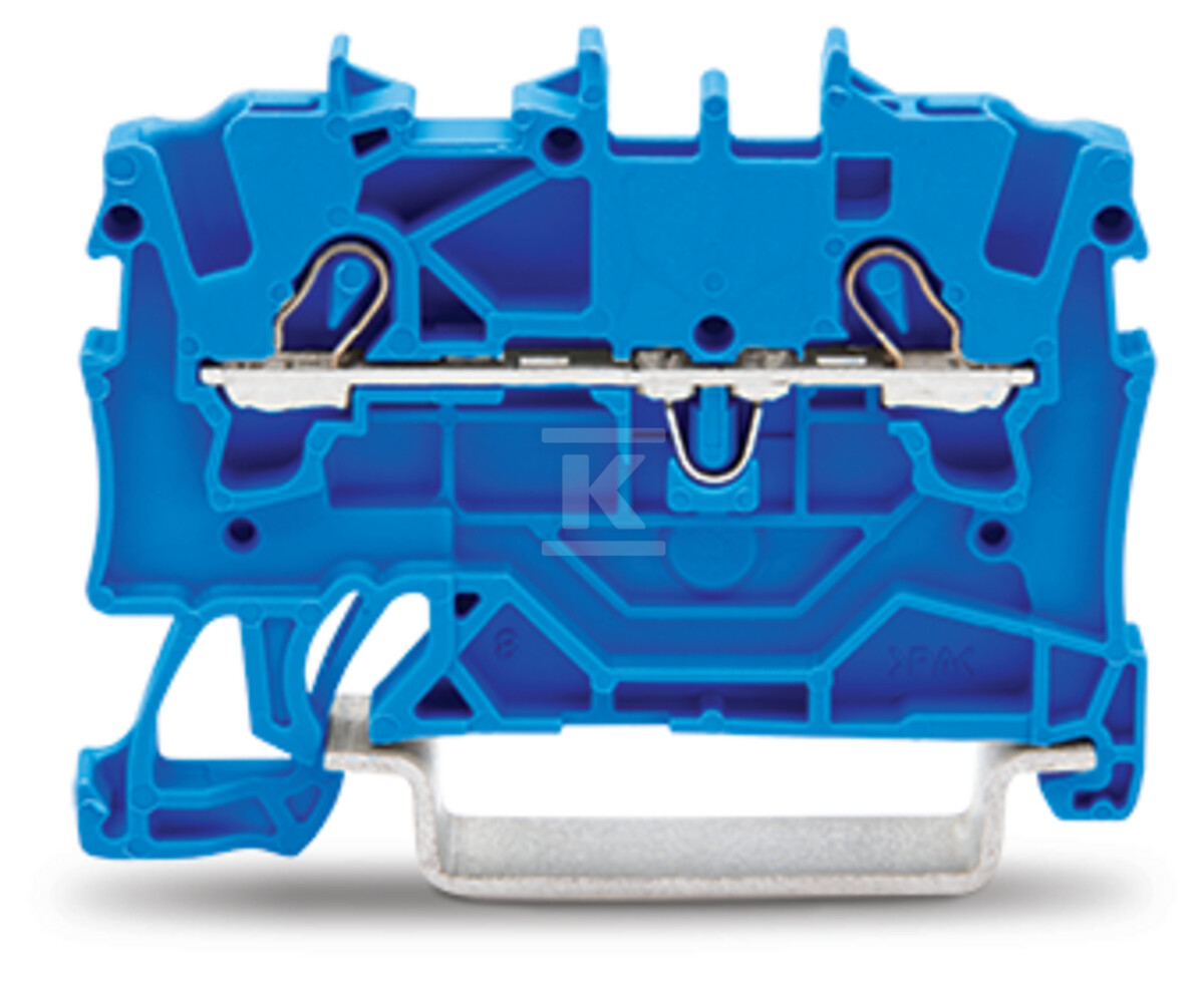 Conector cu 2 conductoare, trecere, 1,5 - 2001-1204