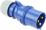 Переносна вилка Shark 32A 230V 2P+Z IP44
