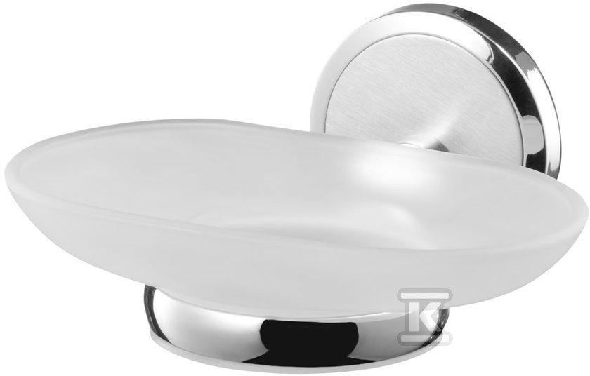 Sensation soap dish chrome / satin - 03091