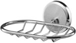 Sensation openwork chrome / satin nickel soap dish