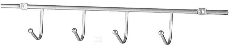 Niagara hanger, 4-hook, chrome - 04124