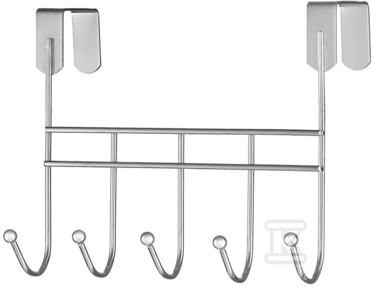 Niagara cabin hanger, 5-hook, chrome - 04125