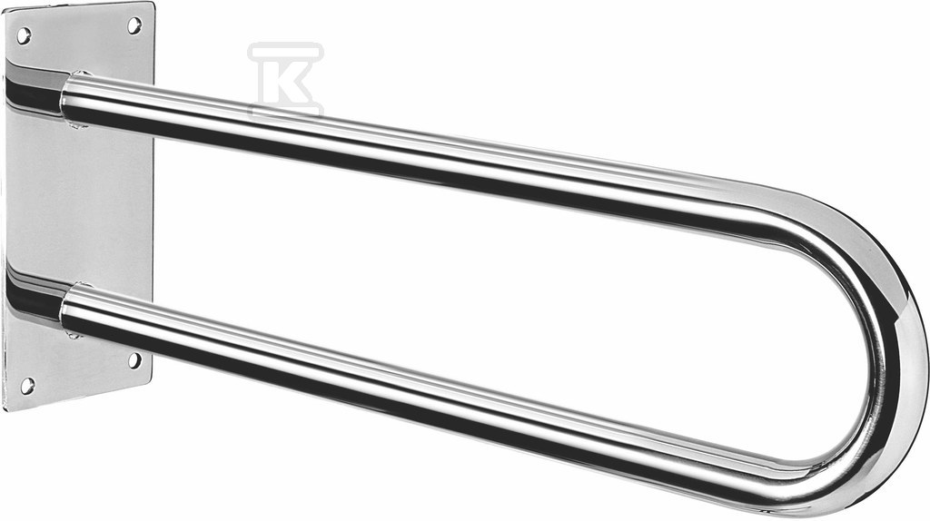 Fixed handrail "PRO" 600 mm chrome - 05499