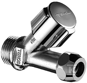Zawór skośny Comfort 3/8" chrom - 059000699
