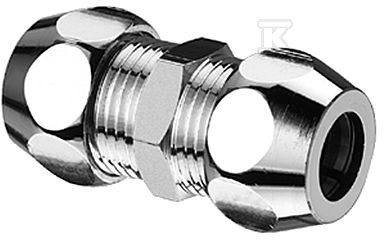 З'єднувач подвійний прямий 3/8"x3/8", 8 - 064360699