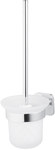 FORTE 2-WAY FIX Chrome toilet brush