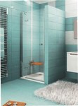 Drzwi prysznicowe Smartline SMSD2-90 A-P chrom przezroczyste