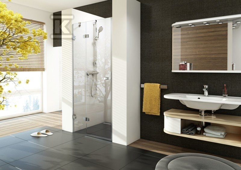 Двері BRILLIANT BSD2-100 A-L хром + - 0ULAAA00Z1