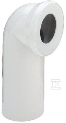 Cot de conectare la WC 90 ° - plastic / - 100551