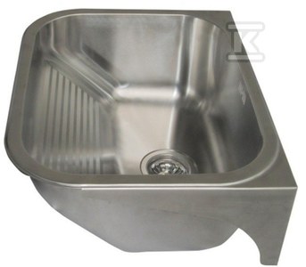 Pyramis steel utility sink