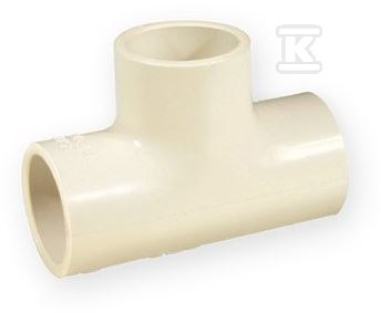 Gleiches T-Stück KW/KW/KW PVC-C 1 1/4" - 4711-012