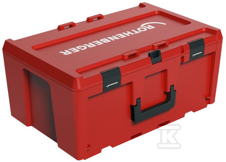 Walizka ROCASE 6427 Czerwony z klipsem - 1300003337