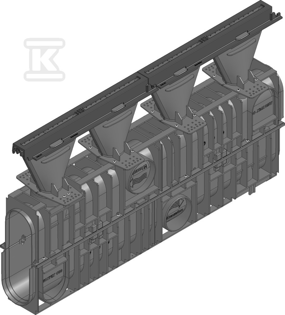 RECYFIX HICAP F 2200, kanał, szczelina - 13028