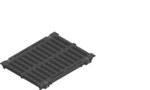 FASERFIX SUPER 300, cast iron grate, slot SW 2x136/20, class F 900