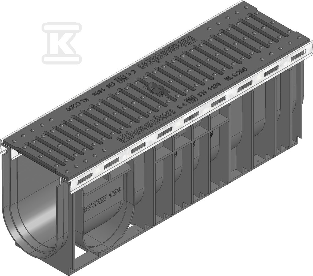 RECYFIX PLUS 100, type 01005 channel, - 41488