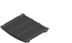 FASERFIX SUPER 500, cast iron grate, slotted SW 3x140/20, class F 900