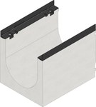 FASERFIX SUPER 300, type 0105 channel, cast iron frames