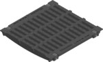 FASERFIX SUPER 400, cast iron grate, slotted SW 3x120/18, class D 400