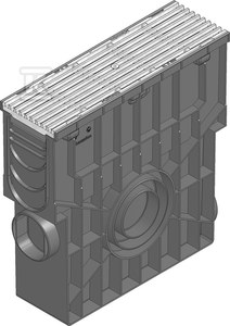 Chamber Loading Class RECYFIX PRO 100 inspection chamber, with plastic sediment trap, with ...