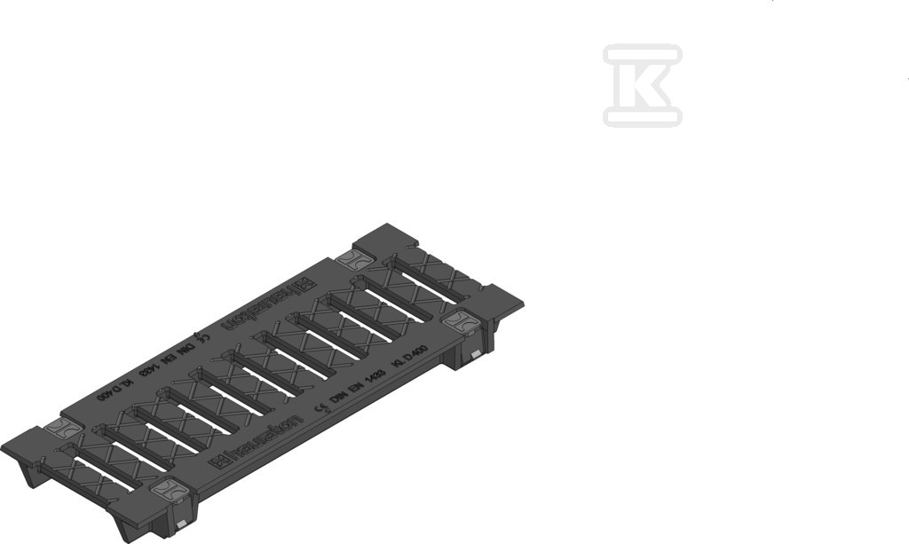 FASERFIX SUPER 100, cast iron grate, - 6063