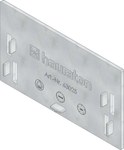 DACHFIX RESIST, type 75, front panel, solid, silver, plastic