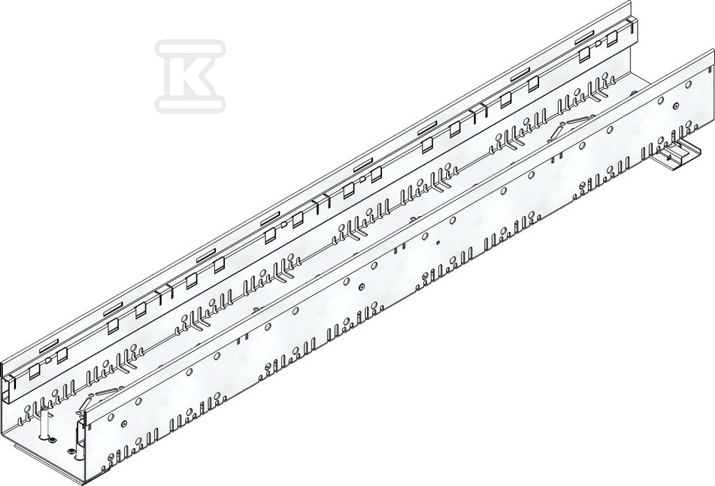 DACHFIX STEEL 135, typ 100, korytko - 65163