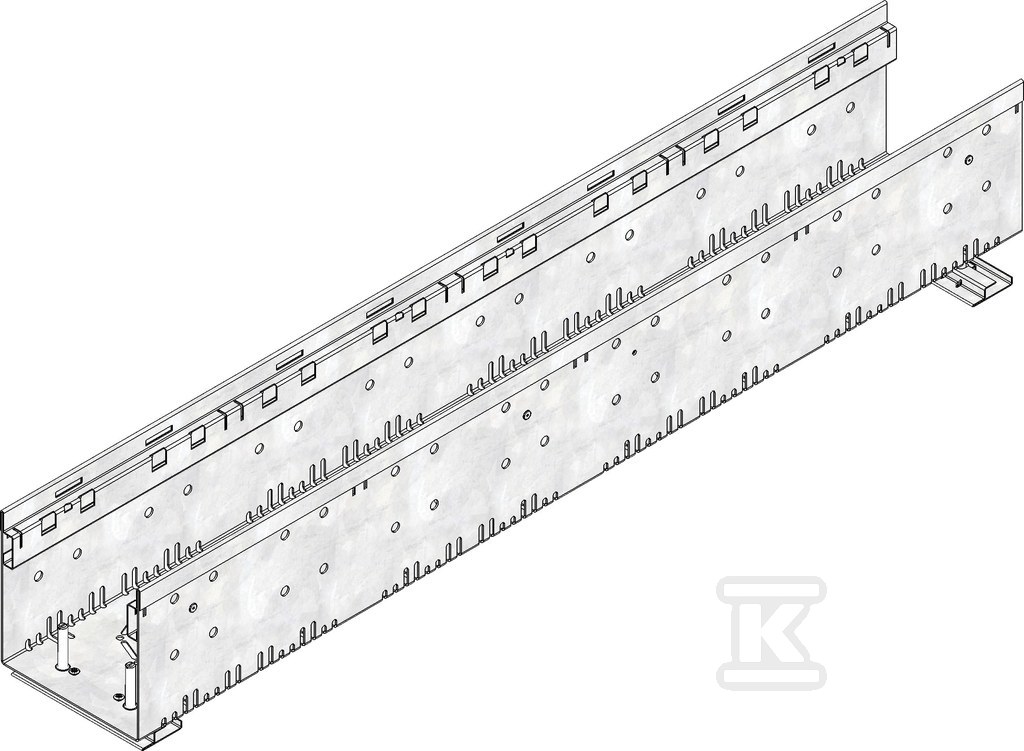 DACHFIX STEEL 155, typ 150, korytko - 65278