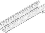 DACHFIX STEEL 155, type 150, galvanized channel, adjustable height 164-199 mm