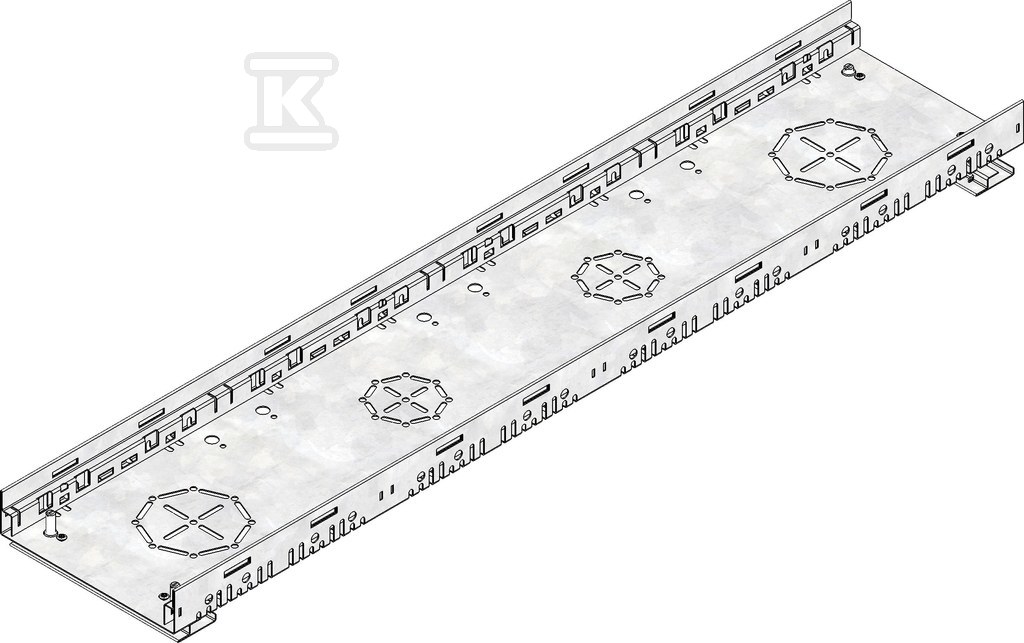 DACHFIX STEEL 205, typ 45, korytko - 65303