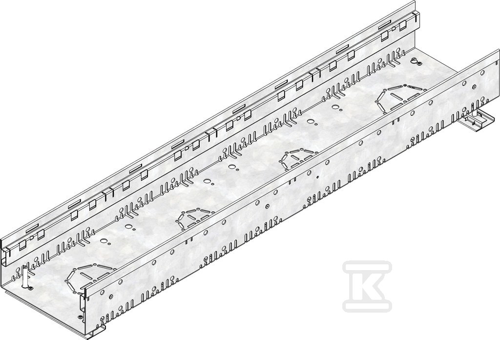 DACHFIX STEEL 205, type 100, galvanized - 65353