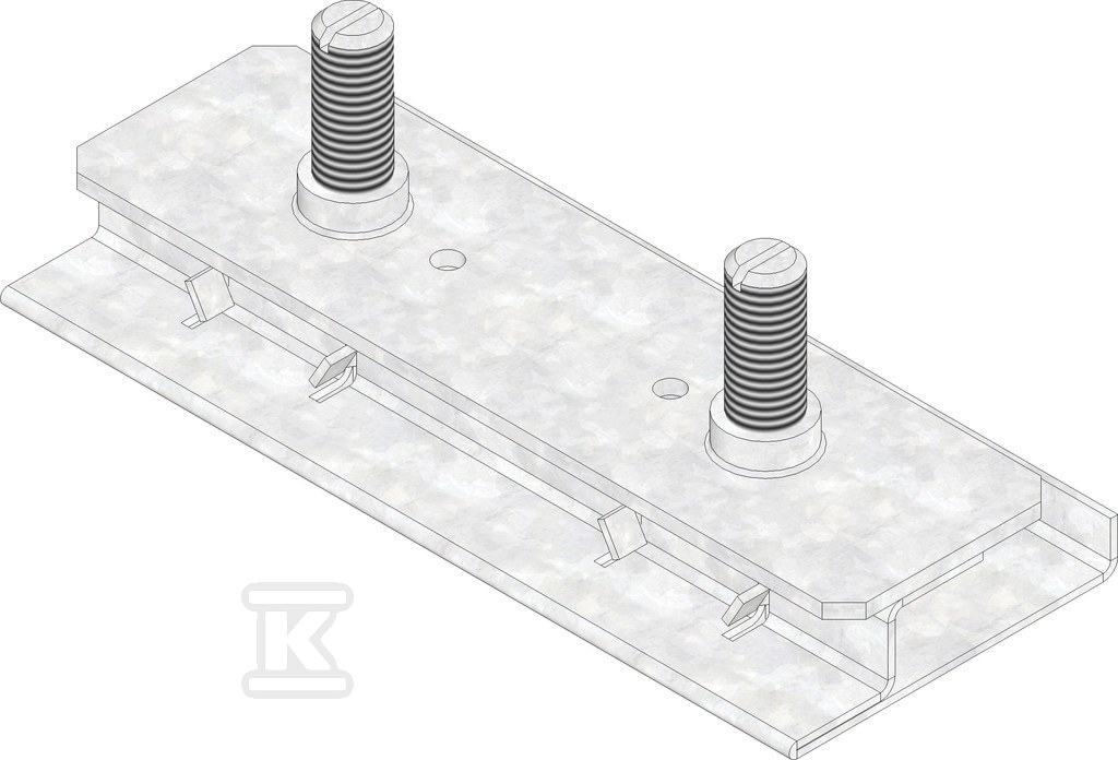 DACHFIX STEEL 115, Height Adjustment - 65550