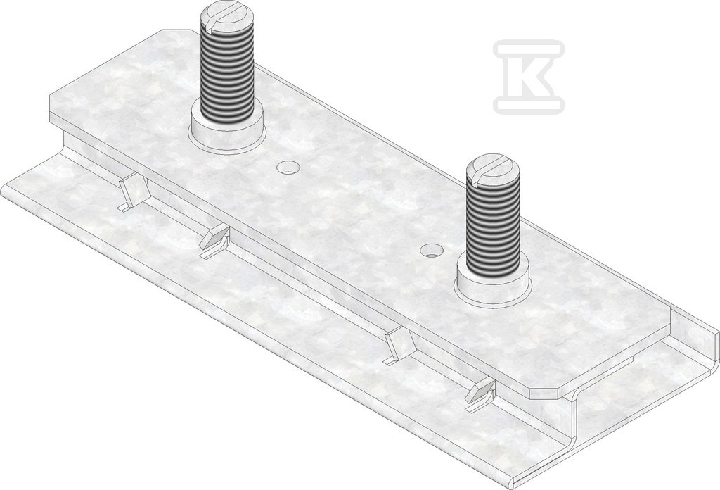 DACHFIX STEEL 115, height adjustment - 65551