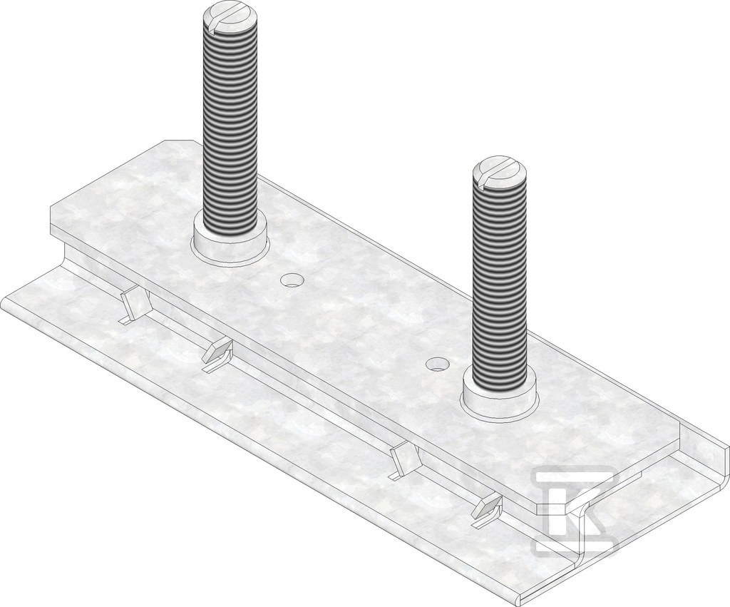 DACHFIX STEEL 115, Height Adjustment - 65570