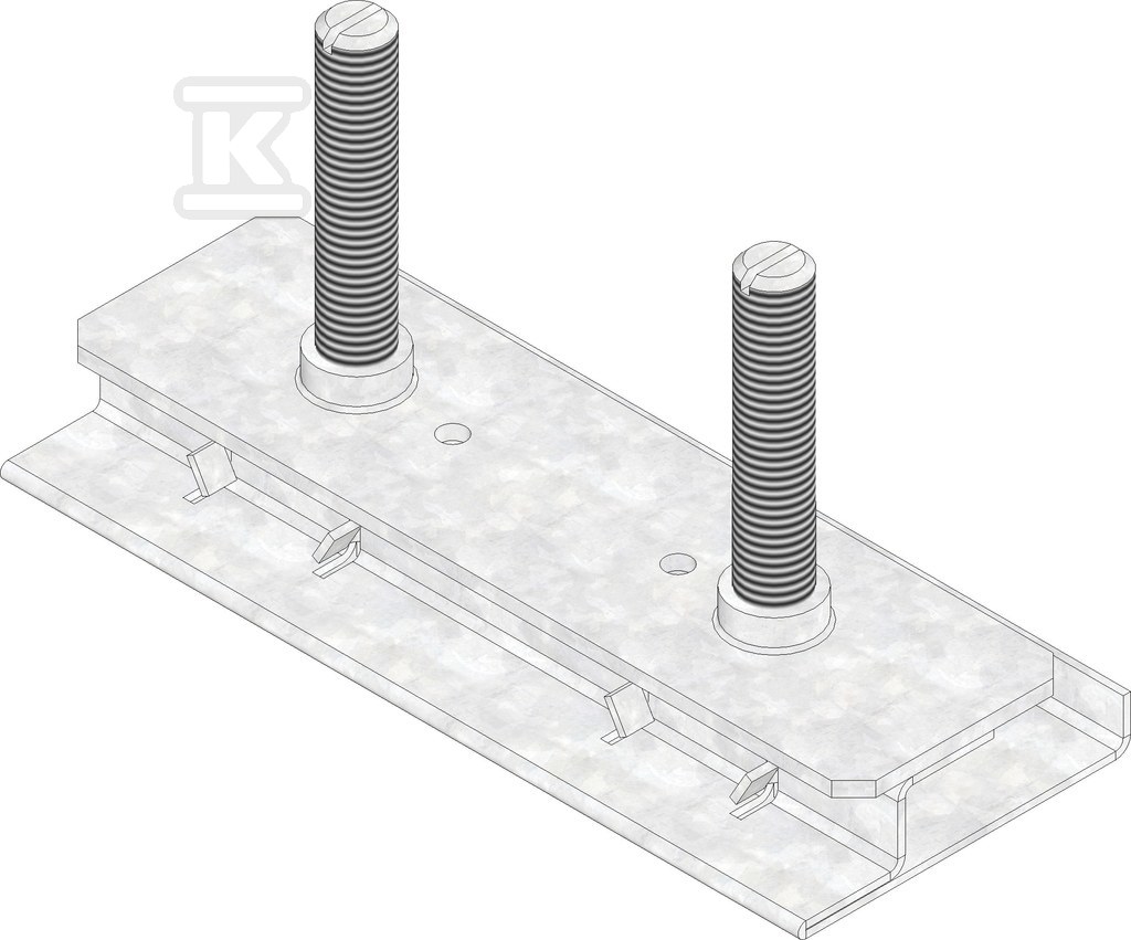 DACHFIX STEEL 115, height adjustment - 65571