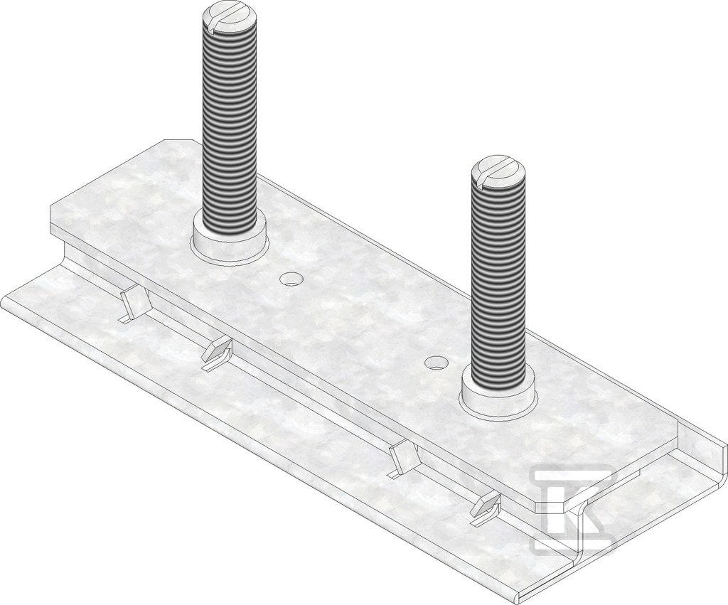 DACHFIX STEEL 135, height adjustment - 65574