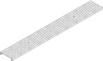 DACHFIX STEEL 135, perforated cover, stainless