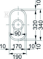 Steel chamber for Ariane substructure. - 112.0156.342