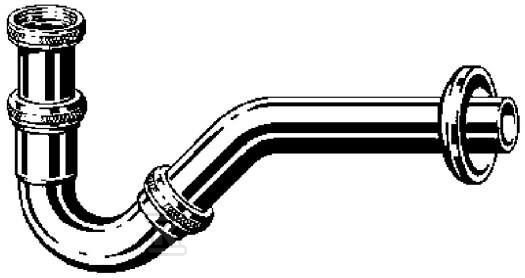 Syfon rurowy bidetu 5/4"x5/4" mosiądz / - 103781